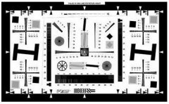 增強(qiáng)型ISO12233標(biāo)準(zhǔn)分辨率測(cè)試卡